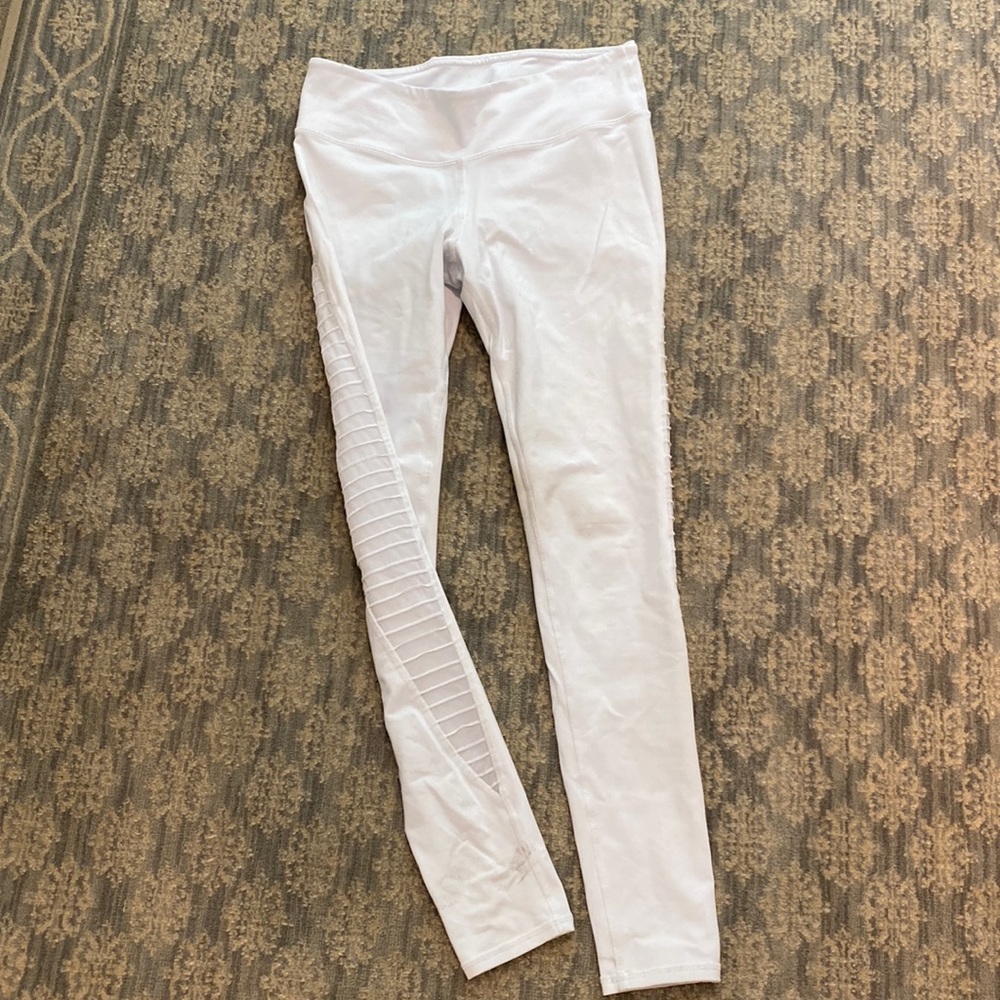 Alo white leggings